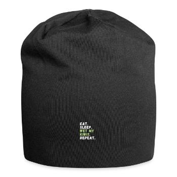 Kiwi Fruit Gardening Lover Hobby - Jersey Beanie - black - Front