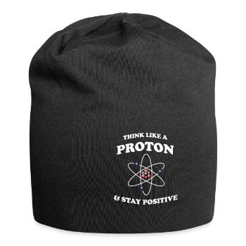 Proton Stay Positive - Jersey-Beanie - Schwarz - Vorne