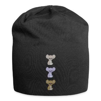 Koala triple - Jersey Beanie - black - Front