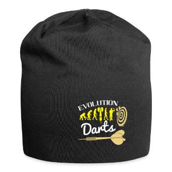 Evolution darts Farben änderbar - Jersey-Beanie - Schwarz - Vorne