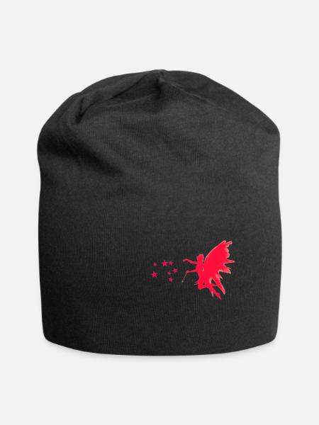 Fee - Jersey-Beanie - Schwarz