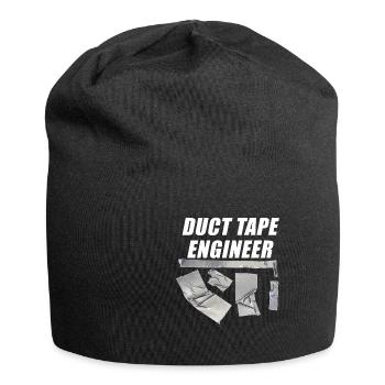 duct tape engineer - Jersey-Beanie - Schwarz - Vorne