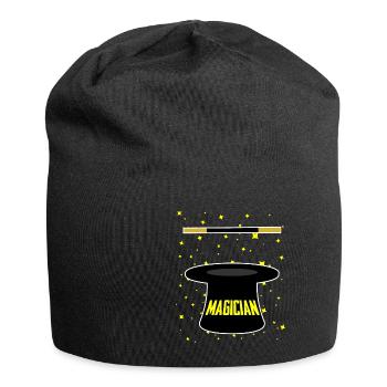 Magician Magician Magic Abracadabra Magical - Jersey Beanie - black - Front