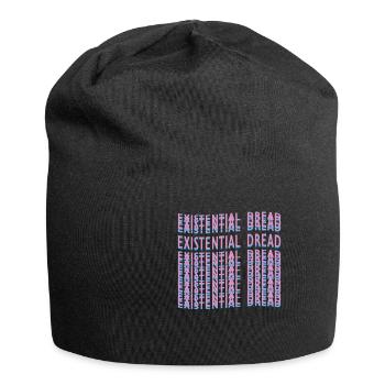 Existential Dread product Retrowave Aesthetic - Jersey Beanie - black - Front