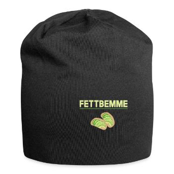 Fettbemme Ostdeutsche Spezialität - Jersey-Beanie - Schwarz - Vorne
