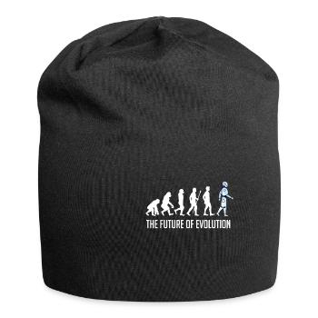the future of evolution robot - Jersey Beanie - black - Front