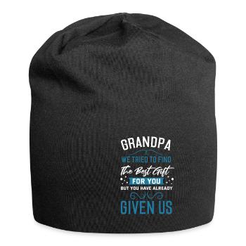 We were looking for the best gift for you - Jersey Beanie - black - Front