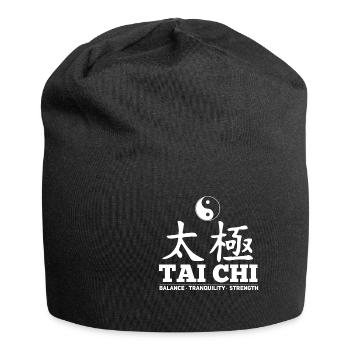 Tai Balance Tranquility Strength - Jersey Beanie - black - Front