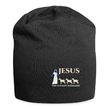 Cool Jesus Christ Religions Design - Bonnet en jersey - noir - Devant
