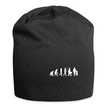 Père et fille Évolution de la famille - Bonnet en jersey - noir - Devant