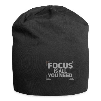 Funny Photography Photographer Design - Jersey Beanie - black - Front