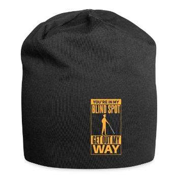 Lutiger humorous blindness saying - Jersey Beanie - black - Front