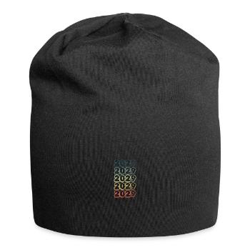 Year of birth 2029 - Jersey Beanie - black - Front