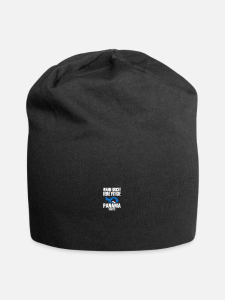 Panama Psyche 2022 - Jersey-Beanie - Schwarz