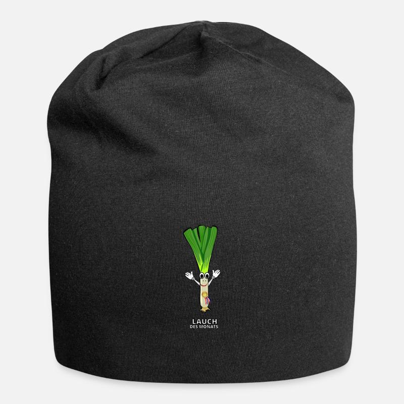 Lauch des Monats - Mitarbeiter des Monats - Jersey-Beanie - Schwarz