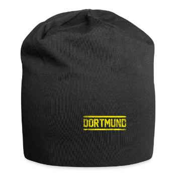 Dortmund gift love soccer south - Jersey Beanie - black - Front