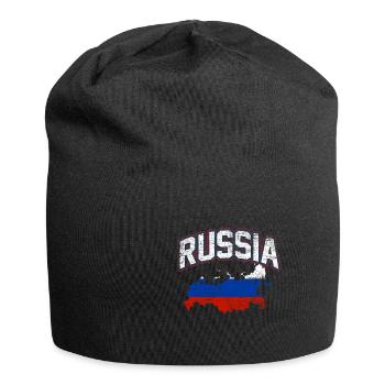 Russie - Bonnet en jersey - noir - Devant