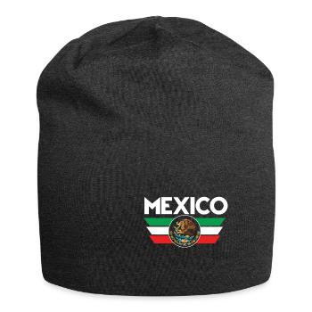 Mexiko - Jersey-Beanie - Anthrazit - Vorne