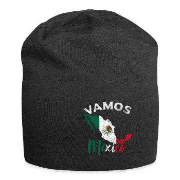 Mexiko - Jersey-Beanie - Anthrazit - Vorne