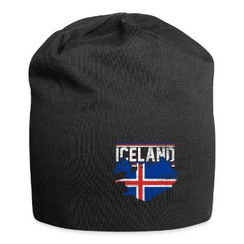 Islande - Bonnet en jersey - noir - Devant