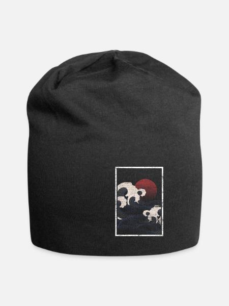 Japan - Jersey Beanie - black
