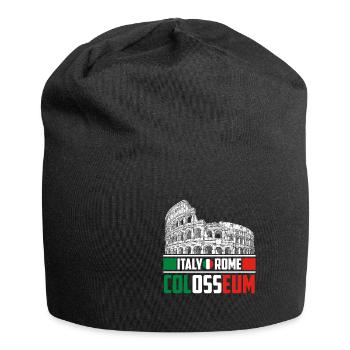 Italien Rom Kolosseum - Jersey-Beanie - Schwarz - Vorne