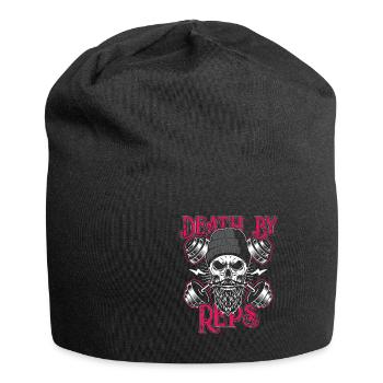 Sport Gym Workout Muscle Man Muscles Cadeau - Bonnet en jersey - noir - Devant
