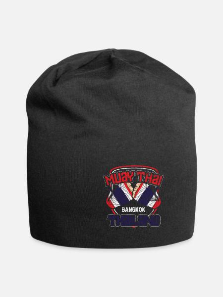 Thaïlande - Bonnet en jersey - noir