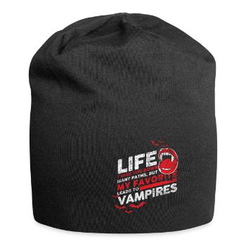 vampire - Bonnet en jersey - noir - Devant