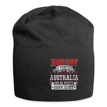 Australien - Jersey-Beanie - Schwarz - Vorne