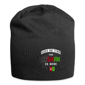 Afghanistan - Jersey Beanie - black - Front