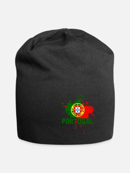 Portugal - Jersey Beanie - black