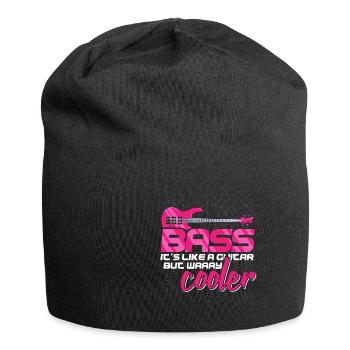 Bassist - Jersey-Beanie - Schwarz - Vorne
