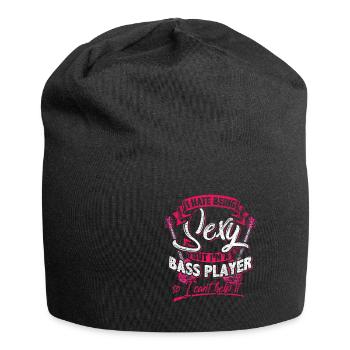 Bassist - Jersey-Beanie - Schwarz - Vorne