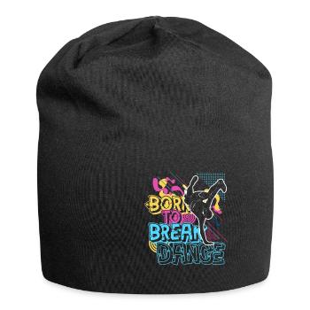 Hip Hop Breakdance Street Dance Tänzer Musik - Jersey-Beanie - Schwarz - Vorne