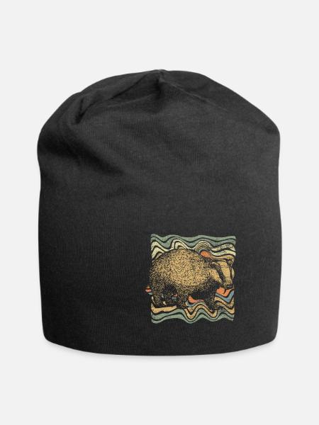 Badger - Jersey Beanie - black