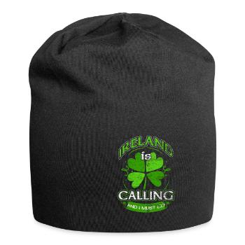 Irlande - Bonnet en jersey - noir - Devant