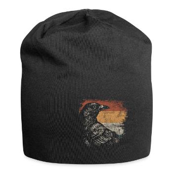 Rabe - Jersey-Beanie - Schwarz - Vorne