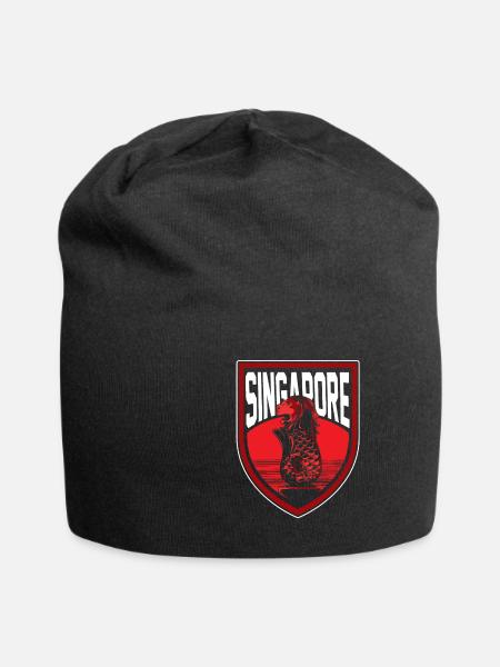 Singapore - Jersey Beanie - black