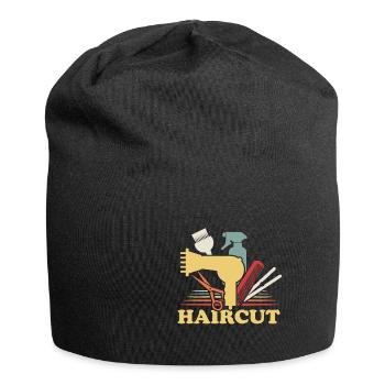 hair stylist - Jersey Beanie - black - Front