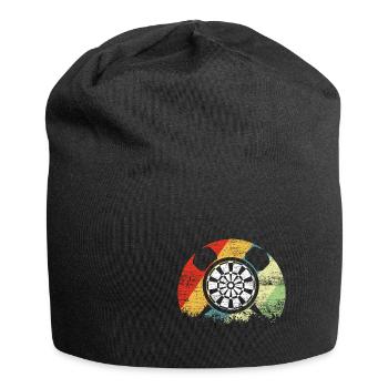 jeu de fléchettes - Bonnet en jersey - noir - Devant