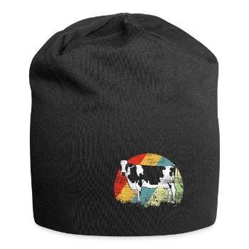 cow - Jersey Beanie - black - Front