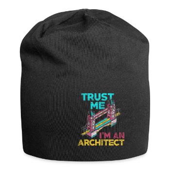 Architekt - Jersey-Beanie - Schwarz - Vorne