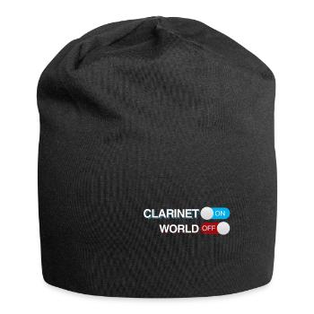 Clarinette - Bonnet en jersey - noir - Devant