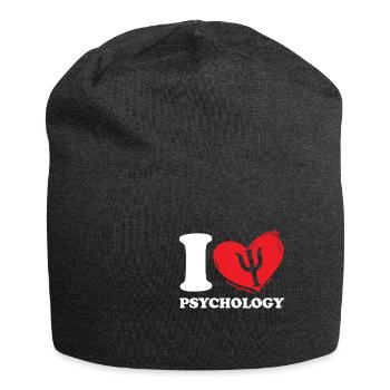 psychologie - Bonnet en jersey - charbon - Devant