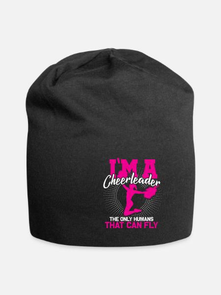 Cheerleading Höhenangst - Jersey-Beanie - Schwarz