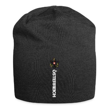 Österreich Retro Style - Jersey-Beanie - Anthrazit - Vorne