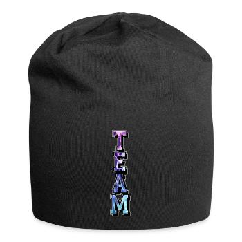 Team - Jersey-Beanie - Schwarz - Vorne