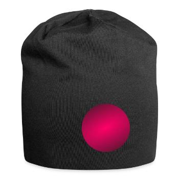 Kreis Farbig - Jersey-Beanie - Schwarz - Vorne