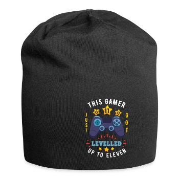 Gambling for the 11th birthday | Gift gambler - Jersey Beanie - black - Front